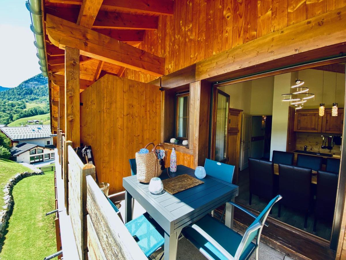 Appt 3Ch, Au Pied Des Pistes A La Deco Soignee Apartment Flumet Exterior photo